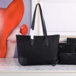 Prada 21Tote Three-piece set handbag size: 38 33cm - 图片 2