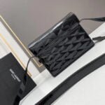 YSL JUNE Quilted sheep leather box bag with sliver hardware 710080 size: 19 *15 *8cm - 图片 3