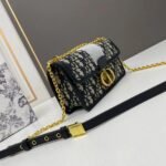 Dior 30 Montaigne Clamshell canvas crossbody bag Shoulder bag 1Y0282 size: 21.5*12*6cm - 图片 2