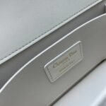 Dior 30 Montaigne Clamshell leather crossbody bag Shoulder bag white 1Y0282 size: 21.5*12*6cm - 图片 8