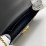 Dior 30 Montaigne Clamshell leather crossbody bag Shoulder bag black1Y0282 size: 21.5*12*6cm - 图片 7