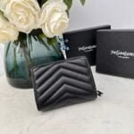 YSL SLP short round zipper money clip wallet 1890 size:12*10*3CM - 图片 5