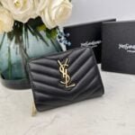 YSL SLP short round zipper money clip wallet 1890 size:12*10*3CM - 图片 2