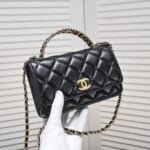 Chanel cowhide handle Rich crossbody shoulder bag 3107 size: 19.5*11.5*4cm - 图片 2