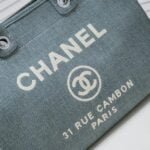 Chanel new beach bag denim bag Blue with little wallet size: 48*38*30*14cm - 图片 6
