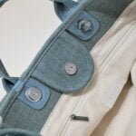 Chanel new beach bag denim bag Blue with little wallet size: 48*38*30*14cm - 图片 9