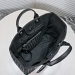 Chanel new beach bag denim bag Black with little wallet size: 48*38*30*14cm - 图片 8