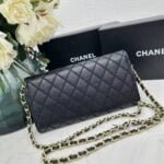 Chanel chain crossbody bag diamond and litchi cowhide Black 50098 size: 19*10*3.5㎝ - 图片 2