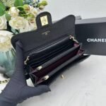 Chanel chain crossbody bag diamond and litchi cowhide Black 50098 size: 19*10*3.5㎝ - 图片 7