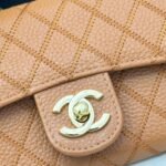 Chanel chain crossbody bag diamond and litchi cowhide Brown 50098 size: 19*10*3.5㎝ - 图片 5