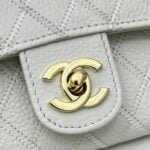 Chanel chain crossbody bag diamond and litchi cowhide White 50098 size: 19*10*3.5㎝ - 图片 6