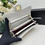 Chanel chain crossbody bag diamond and litchi cowhide White 50098 size: 19*10*3.5㎝ - 图片 9
