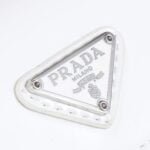 Prada hobo cleo Patent leather 611 white size:22*13cm - 图片 2