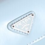 Prada hobo cleo Patent leather 611 blue size:22*13cm - 图片 7