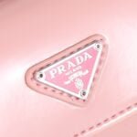 Prada hobo cleo Patent leather 611 pink size:22*13cm - 图片 5