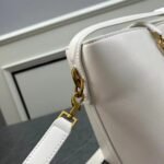 YSL LE 5A7 Underarm bag white 9933 size: 25*21*10cm/17*20*14cm - 图片 7