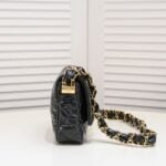 Chanel 23K cowhide strap shoulder bag 9112 size: 13.5*20.5*5cm - 图片 3