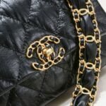 Chanel 23K cowhide strap shoulder bag 9112 size: 13.5*20.5*5cm - 图片 6