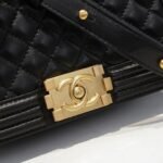 Chanel Lamb skin chain crossbody bag with gold hardware size: 25*15*9cm - 图片 4