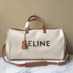 CELINE new travel bag canvas White 8029 size: 50 * 28* 22.5cm