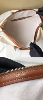 CELINE new travel bag canvas White 8029 size: 50 * 28* 22.5cm - 图片 9