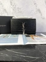 YSL SAINT LAURENT SLP with sliver hardware size24/15/6cm