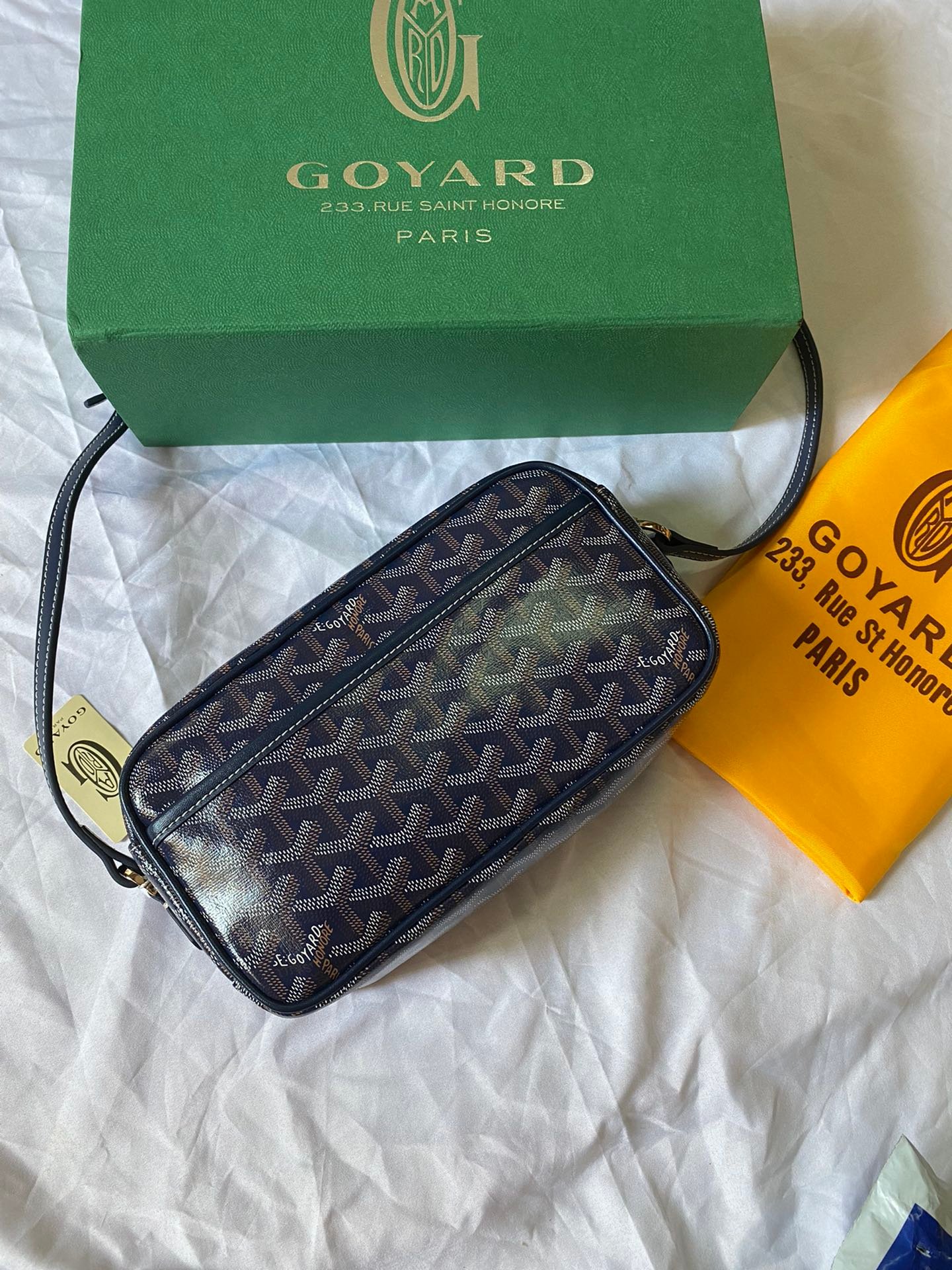 i1639359108_3490_0 Goyard mini Camera bag Blue size:23*8*14cm - 图片 1