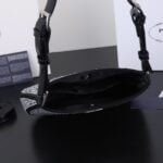 Prada Ss21 Hobo BlingBling 8801 black size: 22*18*5cm - 图片 6