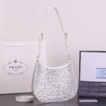 Prada Ss21 Hobo BlingBling 8801 purple size: 22*18*5cm - 图片 5