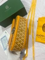 Goyard Goyardine Shell bag Yellow Size: 26*18*8cm - 图片 7