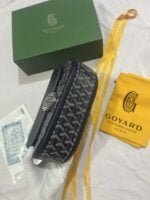 Goyard Goyardine Shell bag navy blue Size: 26*18*8cm - 图片 3
