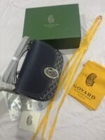 Goyard Goyardine Shell bag navy blue Size: 26*18*8cm - 图片 7