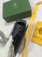 Goyard Goyardine Shell bag navy blue Size: 26*18*8cm - 图片 8