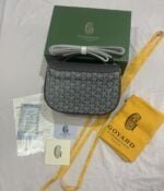 Goyard Goyardine Shell bag grey Size: 26*18*8cm - 图片 7