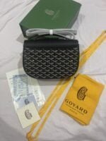 Goyard Goyardine Shell bag Black Size: 26*18*8cm - 图片 3