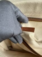 CELINE horizontal printed canvas and calfskin handbag brown 1168 Size: 44*32*16cm - 图片 9