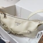 Prada Vintage Baguette underarm bag 1BD740 white
