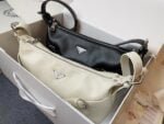 Prada Vintage Baguette underarm bag 1BD740 white - 图片 5