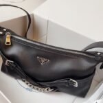 Prada Vintage Baguette underarm bag 1BD740 black