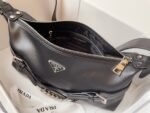 Prada Vintage Baguette underarm bag 1BD740 black - 图片 8