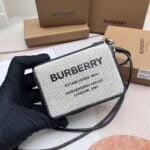 Burberry Logo-printed leather zipper money clip wallet size: 11 * 8.5cm - 图片 4