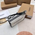 Burberry Logo-printed leather zipper money clip wallet size: 11 * 8.5cm - 图片 6