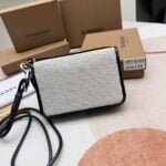 Burberry Logo-printed leather zipper money clip wallet size: 11 * 8.5cm - 图片 7