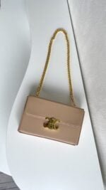 CELINE Arc de Triomphe Pink with Chain Size: 22 * 13.5 * 6cm - 图片 5