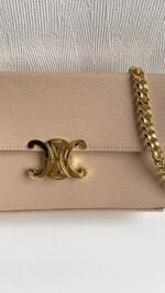 CELINE Arc de Triomphe Pink with Chain Size: 22 * 13.5 * 6cm - 图片 8