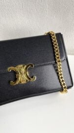 CELINE Arc de Triomphe Black with Chain 8067 size: 22 X 13.5 X 6cm - 图片 5