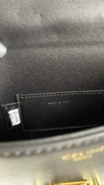 CELINE Arc de Triomphe Black with Chain 8067 size: 22 X 13.5 X 6cm - 图片 8