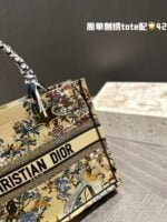 Dior embroidery tote bag size: 41cm - 图片 3