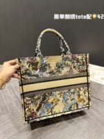Dior embroidery tote bag size: 41cm - 图片 7
