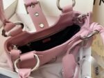 Prada leather Underarm bag pink 1BA381 size: 22.5cm - 图片 6
